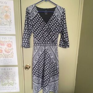 prAna Belladonna faux wrap dress Sz L